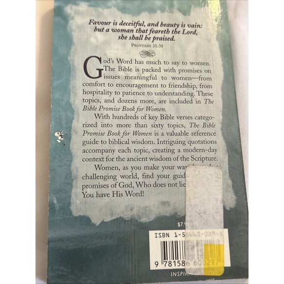 Bible Promise Book for Women Paperback By Barbour Books Staff King James Version - Picture 3 of 8
